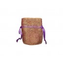 Organza Mini Kadozakje - Lavendel Goud