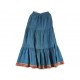 3 Lagen Rok - Blauw