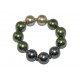 Groen Metallic Parel Armband