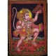 Hanuman op katoenen doek